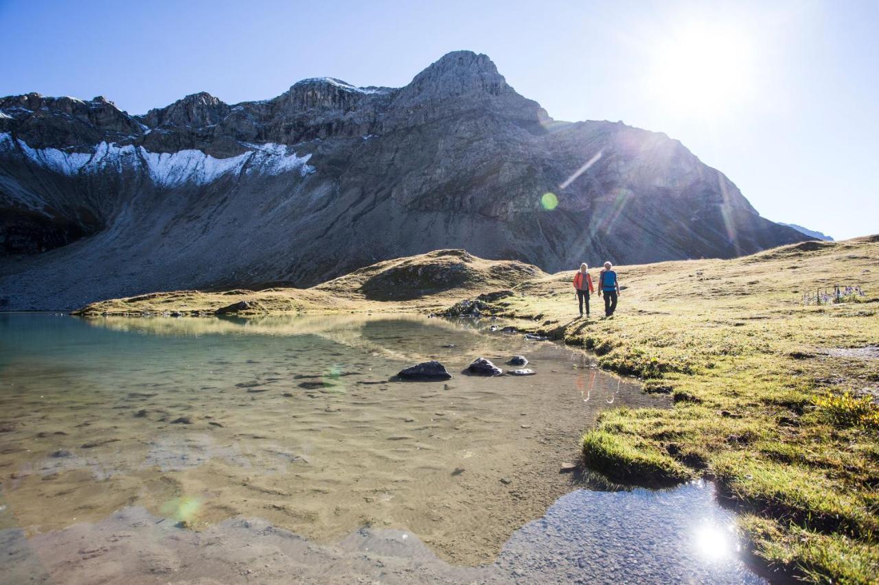 Gasthof Alpenblick Tobadill Bagian luar foto
